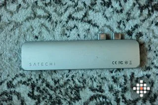 Satechi USB-C hub MacBook'ile (kaks USB-C pistikut)