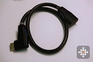 CableDeconn HDMI nurkadapter-pikenduskaabel (isane → emane)