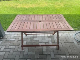 Aiamööbel - puidust laud HOME 4 YOU